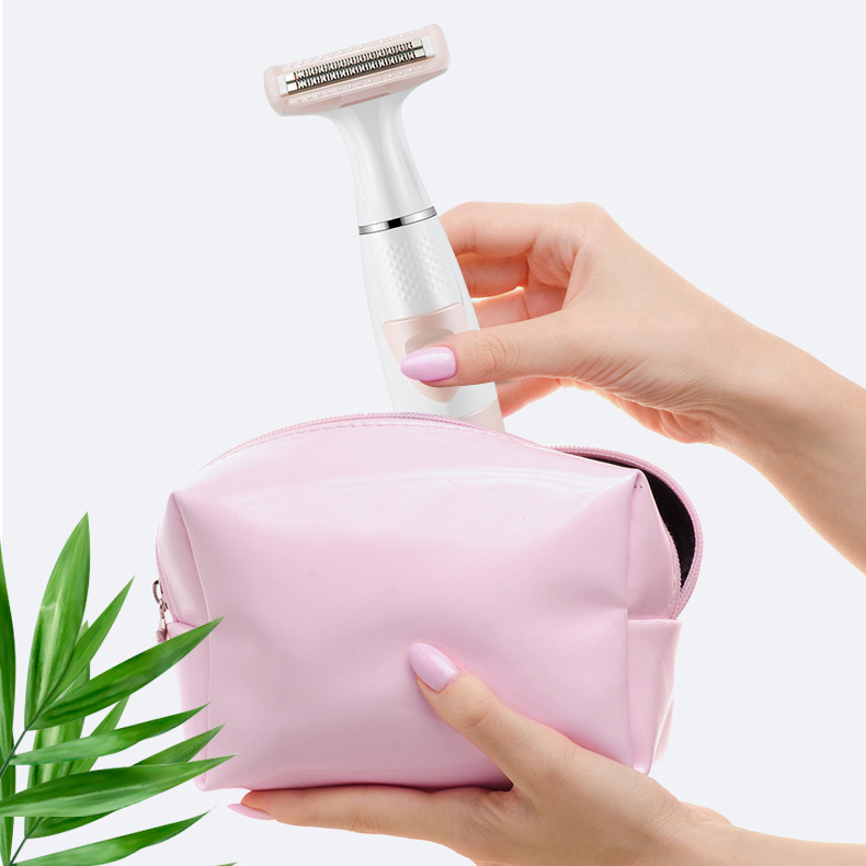Portable Electric Hair Remover for Women Mini Travel Shaver for Legs and Underarms