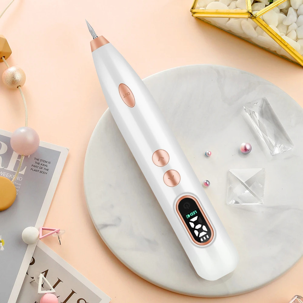 Rechargeable Plasma Pen Skin Tag Remover Mole Removal Tattoo Papilloma Wart Spots Dark Dpot Black Dot Nevus Freckle Flat Blemish Pimples Removal Pen