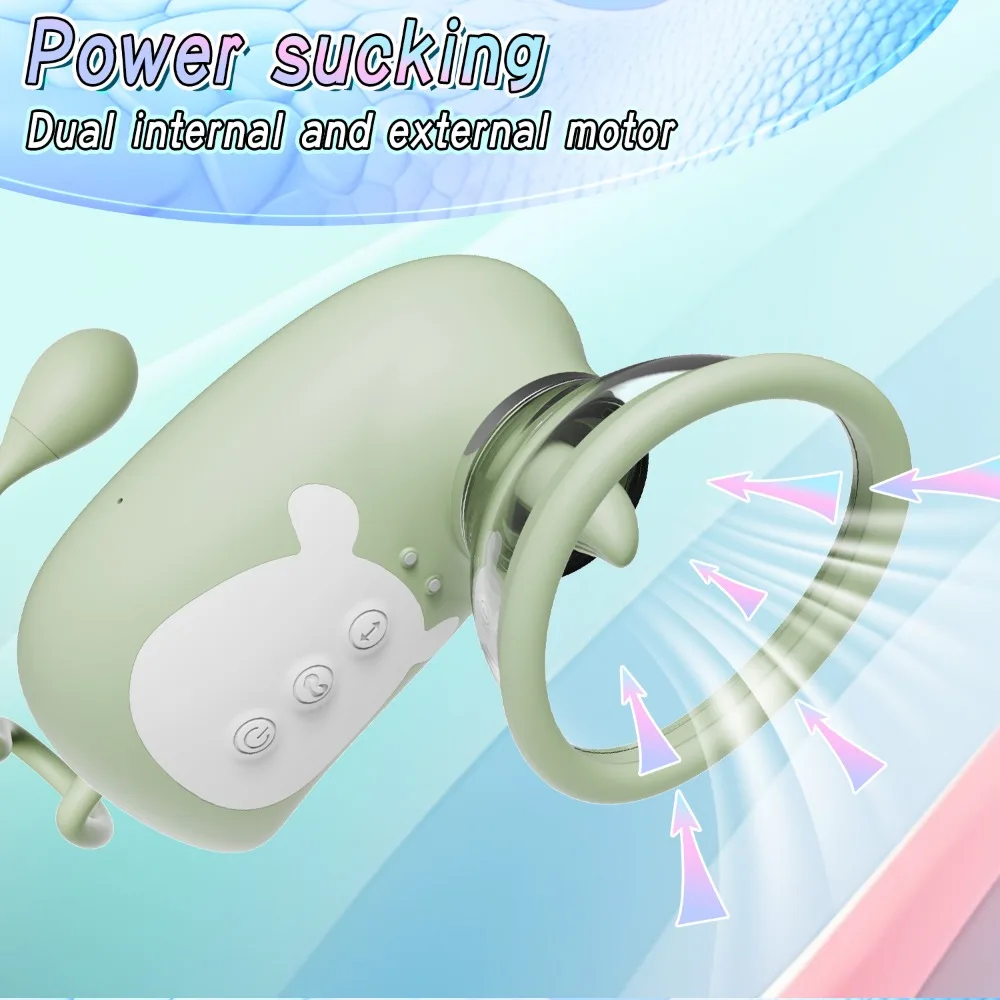 Nipple Sucking Vibrator 3 in 1 Tongue Licking Breast Vacuum Sucker Vagina Ball Anal G Spot Clitoral Stimulator Blowjob Oral Adult Sex Toy Women Massager