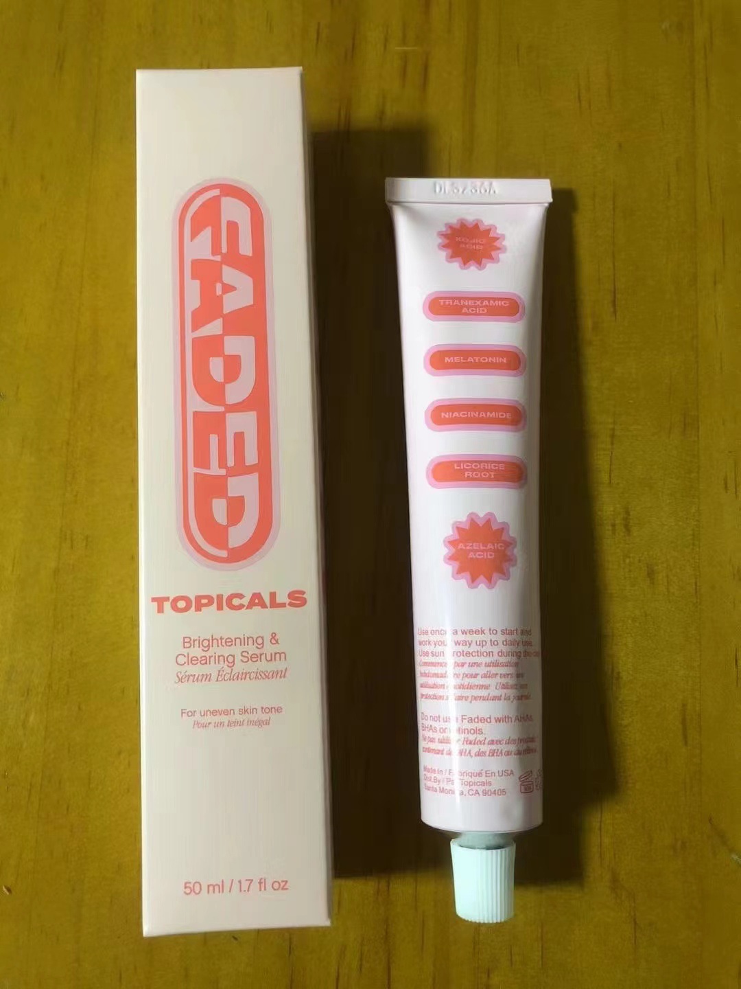Topicals Faded Serum for Dark Spots Discoloration 50ml