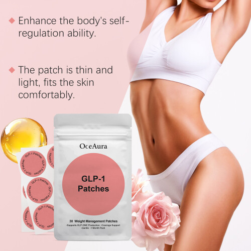 30PCS GLP-1 Patches Skin Firming Weight Management Patches Natural Ingredients