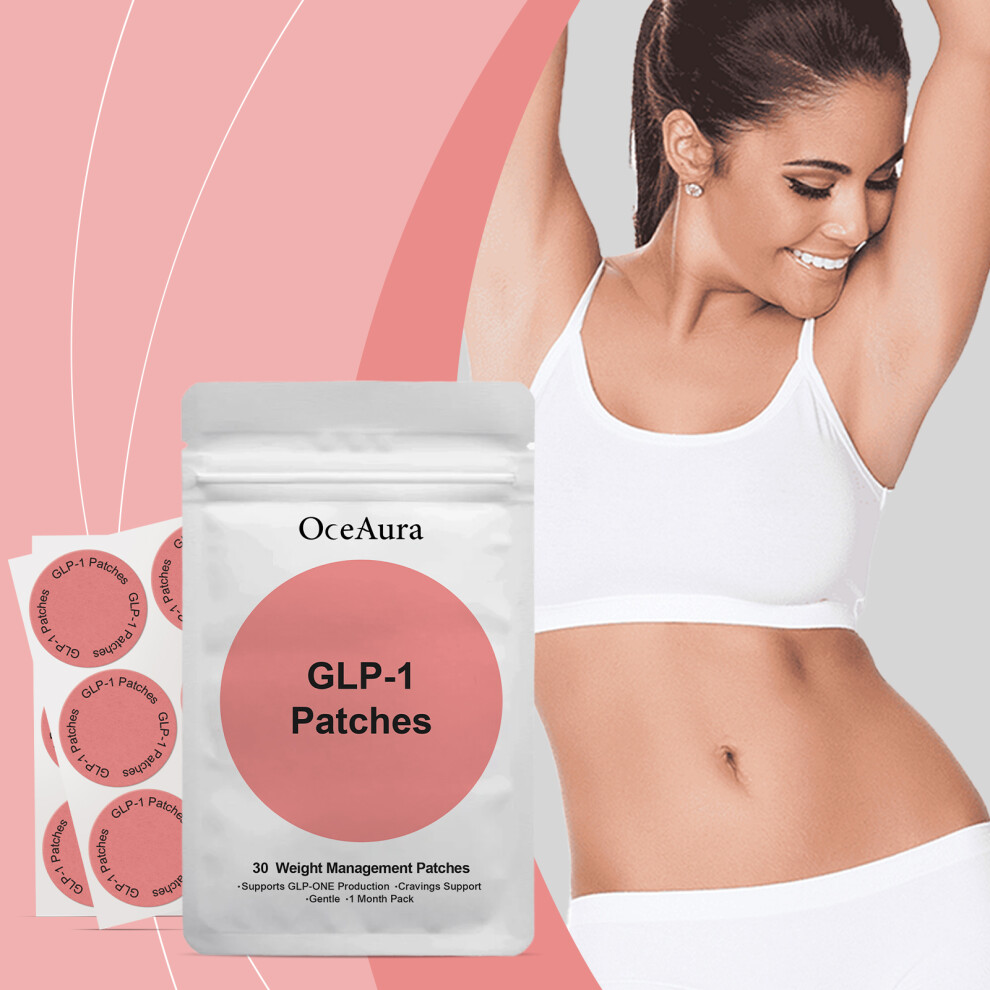 30PCS GLP-1 Patches Skin Firming Weight Management Patches Natural Ingredients