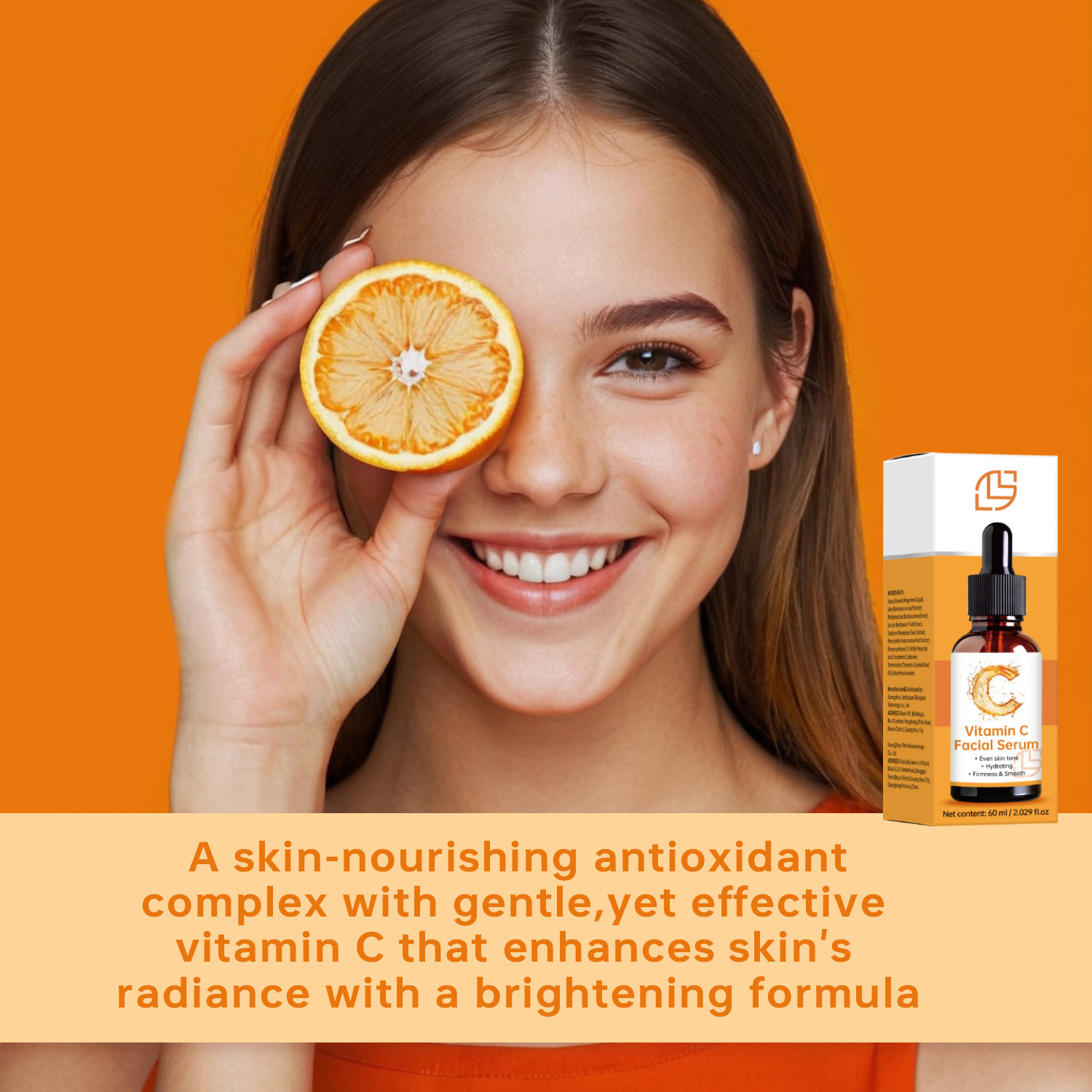 Vitamin C Essence Serum Moisturizing Anti Aging Brightening For Daily Face Skin Care Hydrating Treatment 60ml