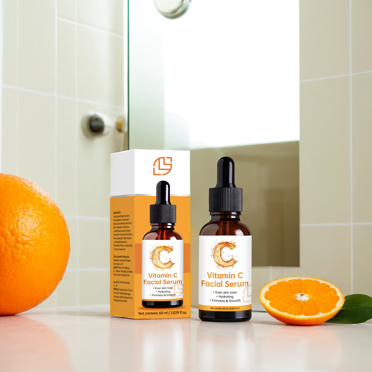 Vitamin C Essence Serum Moisturizing Anti Aging Brightening For Daily Face Skin Care Hydrating Treatment 60ml