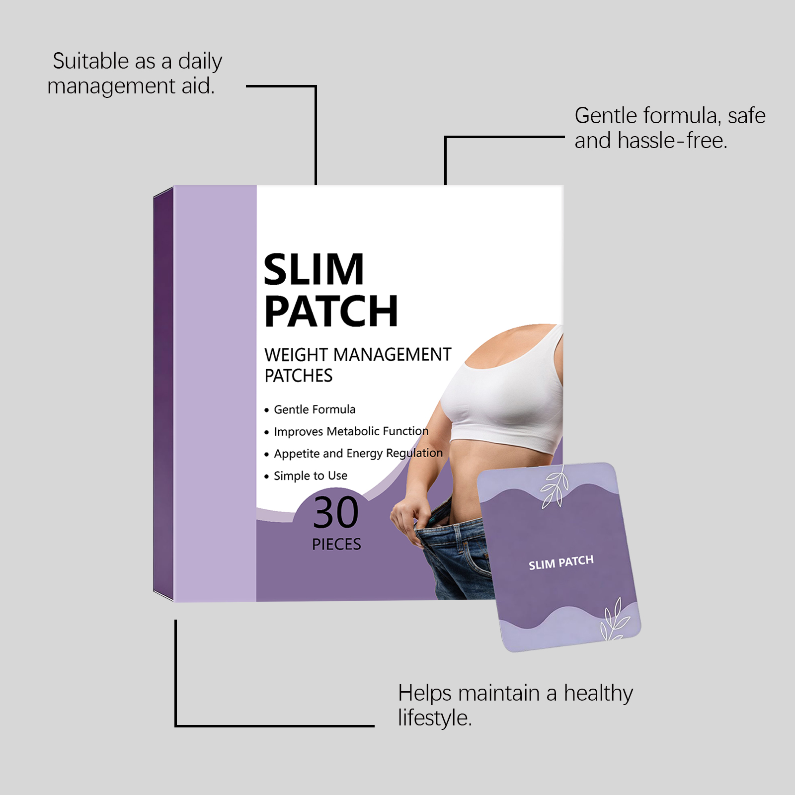Body Care Auxiliary Patch Fit Skin Mild Moisturizing Skin Friendly Breathable Cozy Lazy Person Nursing Film
