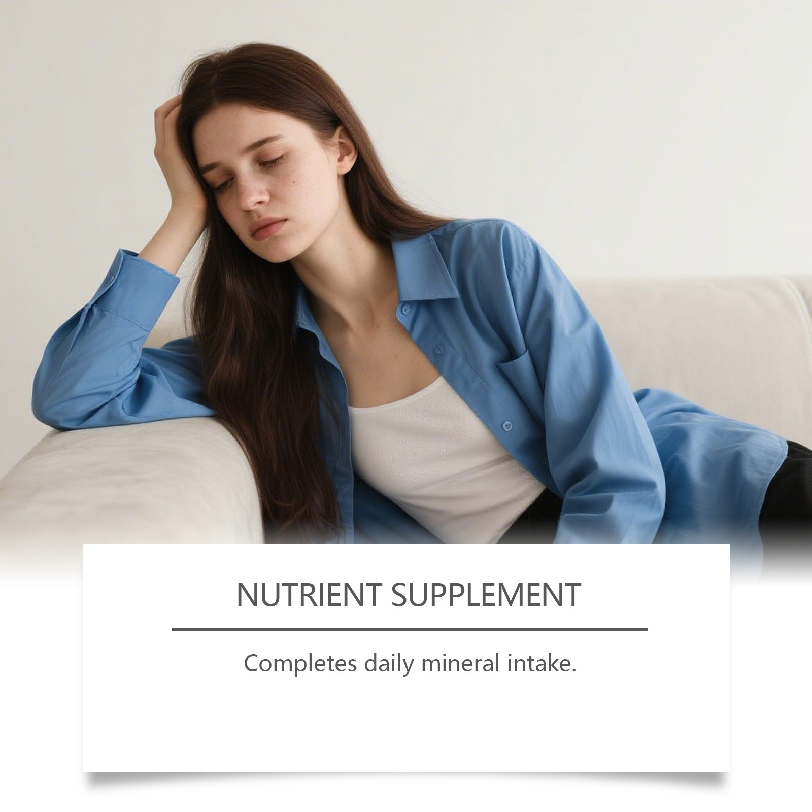 Nutrition Supplement Powder Daily Mild Formula Boost Body Energy Vitality And Focus Portable Daily Human Body Care