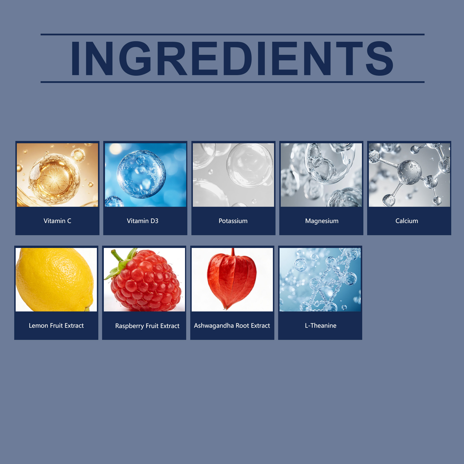 Nutrition Supplement Powder Daily Mild Formula Boost Body Energy Vitality And Focus Portable Daily Human Body Care