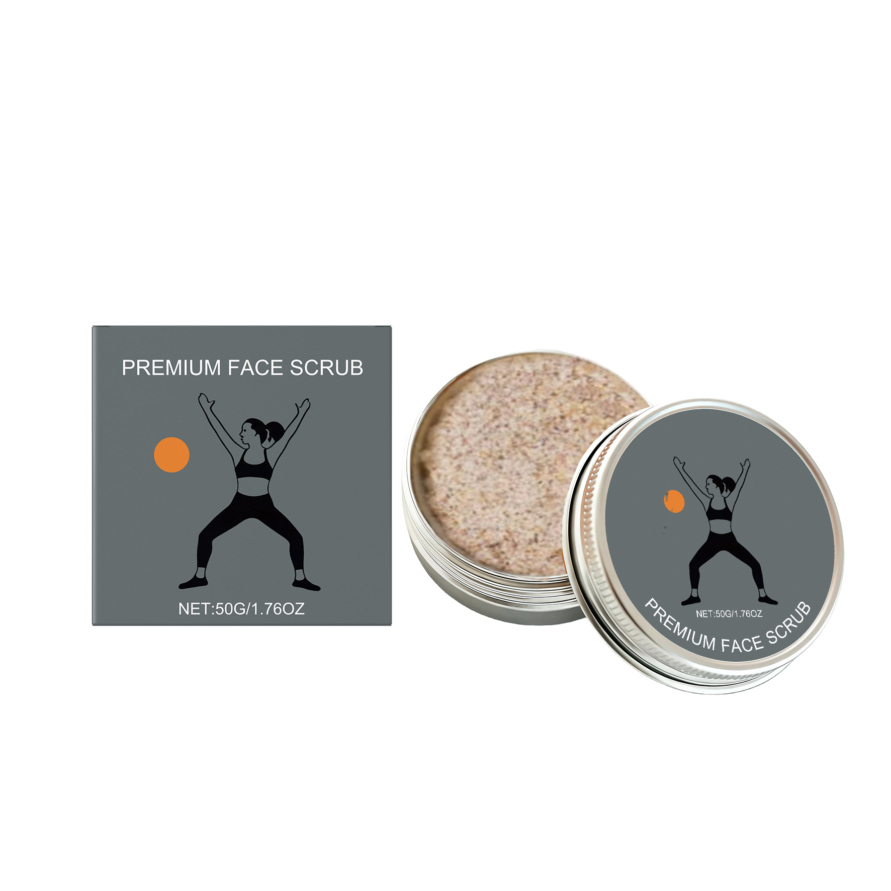Facial Moisturizing Exfoliating Scrub Clean Pores Hydrate Skin Mild Non Tender Bright Smooth Complexion