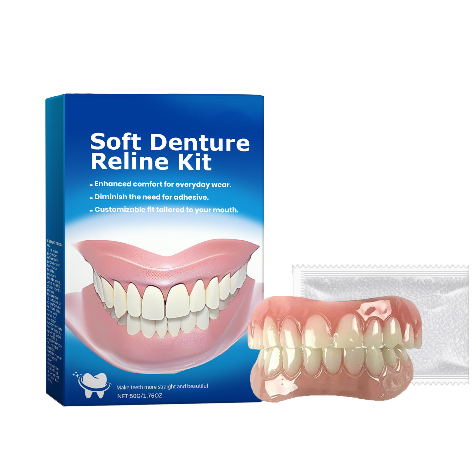 Dental Beauty Cover Comfort Nice Modify Fill Tooth Gap False Teeth Improve Smile Care Oral