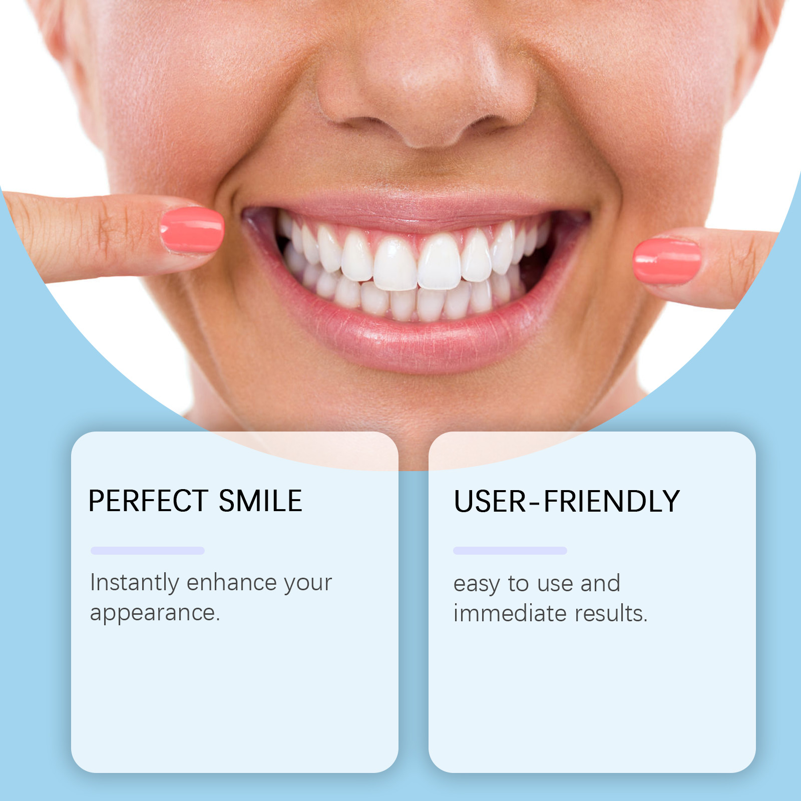 Dental Beauty Cover Comfort Nice Modify Fill Tooth Gap False Teeth Improve Smile Care Oral