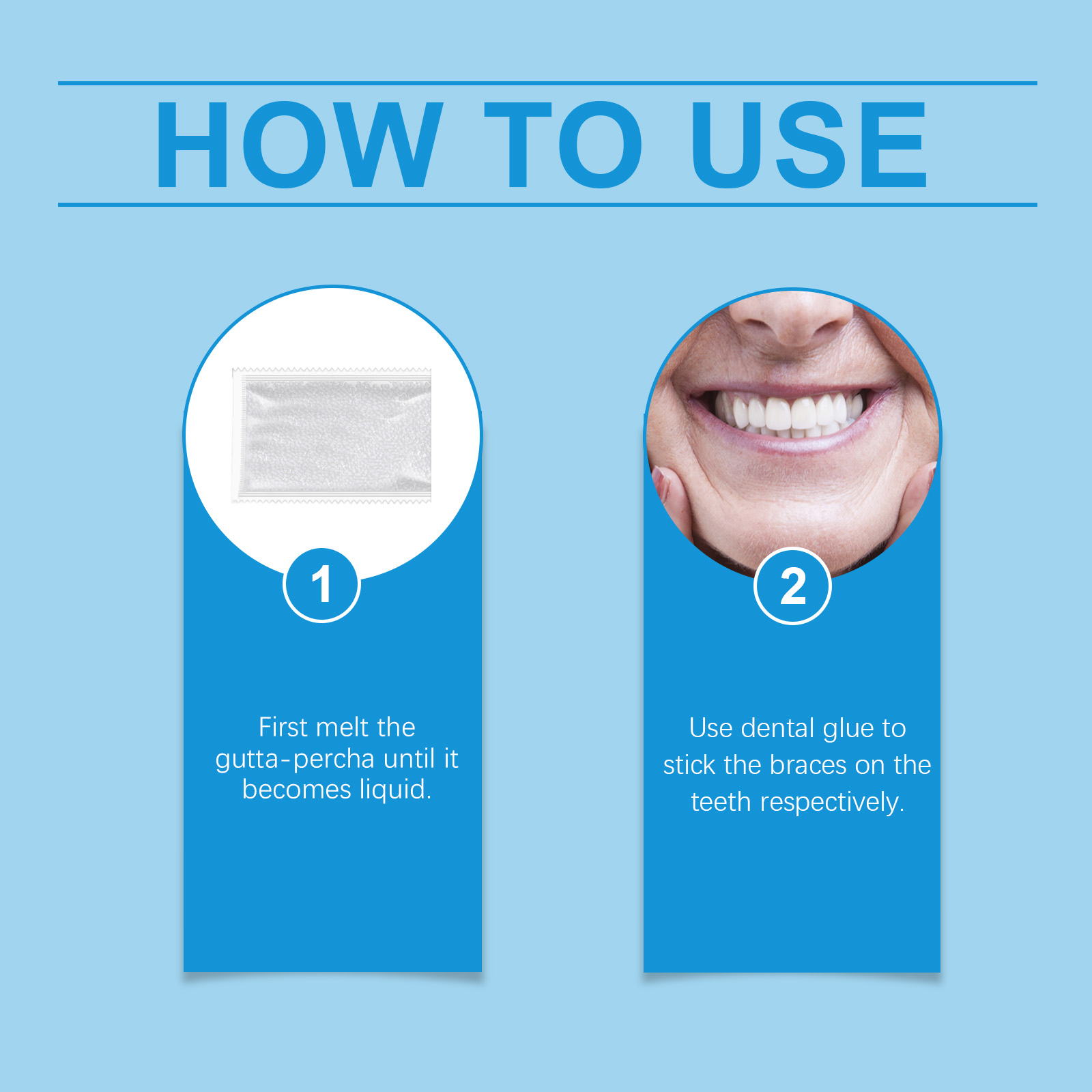 Dental Beauty Cover Comfort Nice Modify Fill Tooth Gap False Teeth Improve Smile Care Oral