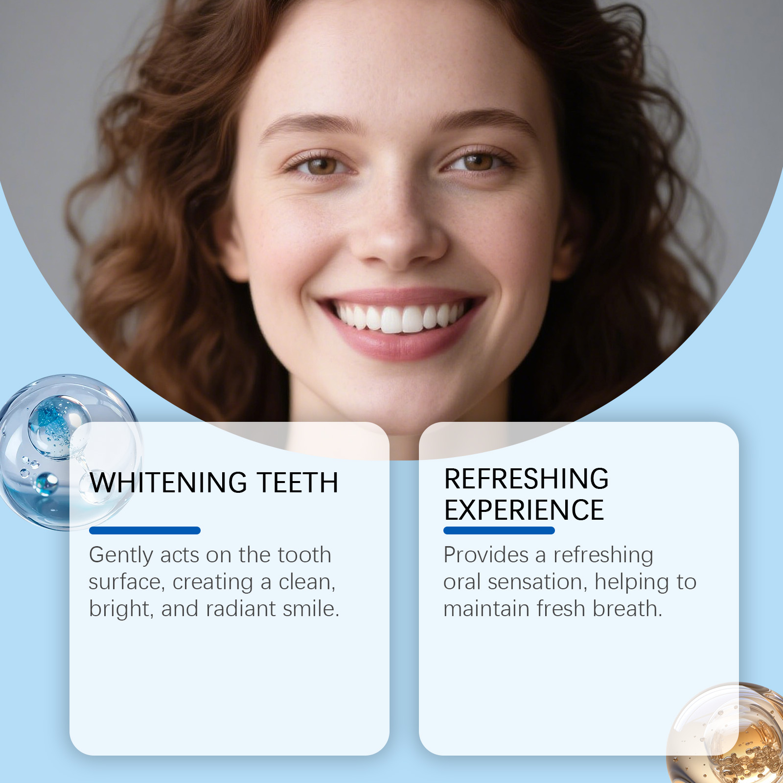 Mint Brightening Toothpaste Fresh Cool Mild Hydrating Stain Removal Oral Care Comfort Daily Use