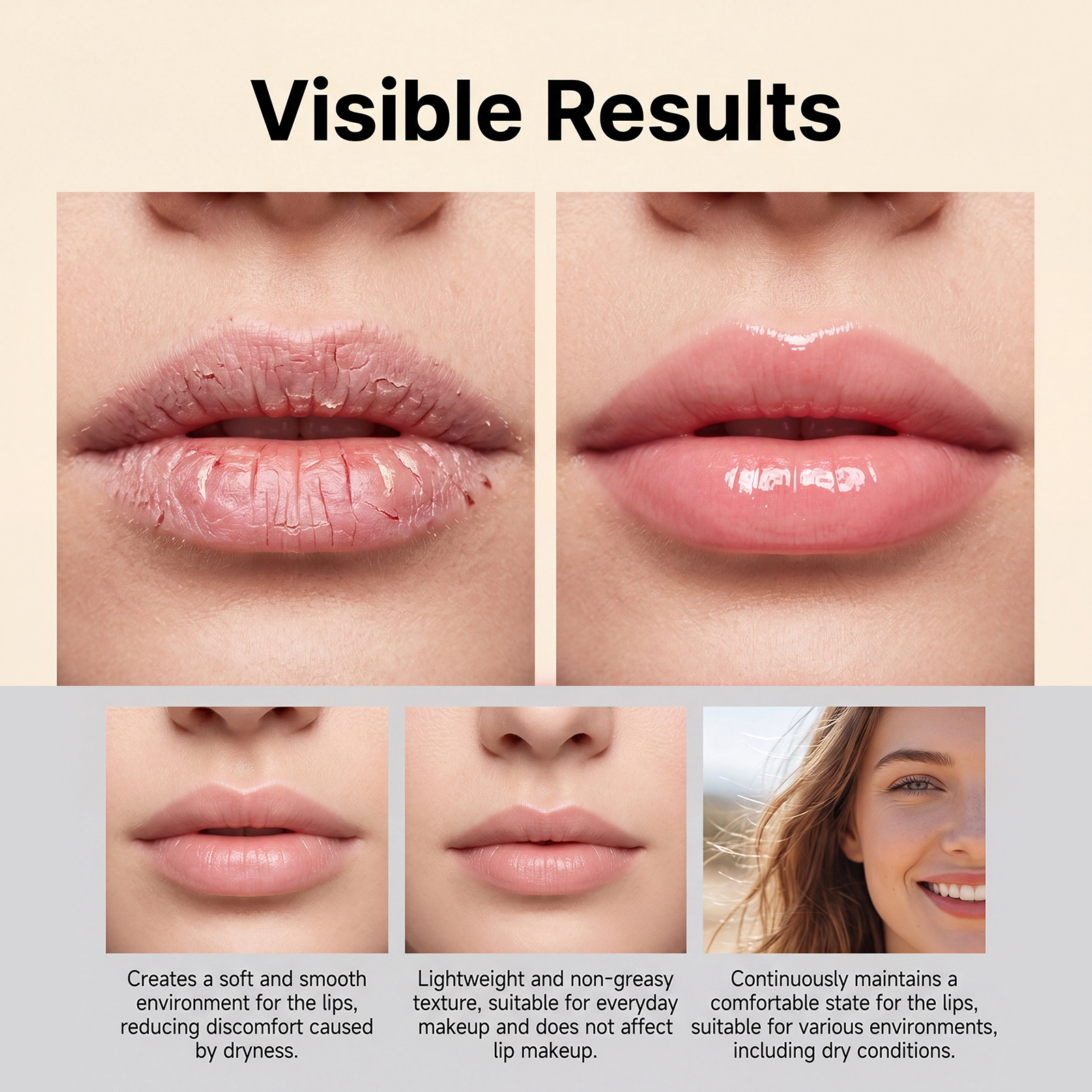 Pink Moisturizing Lip Patch Lavender Plant Extract Soft Fit Lip Skin Home Night Lip Care