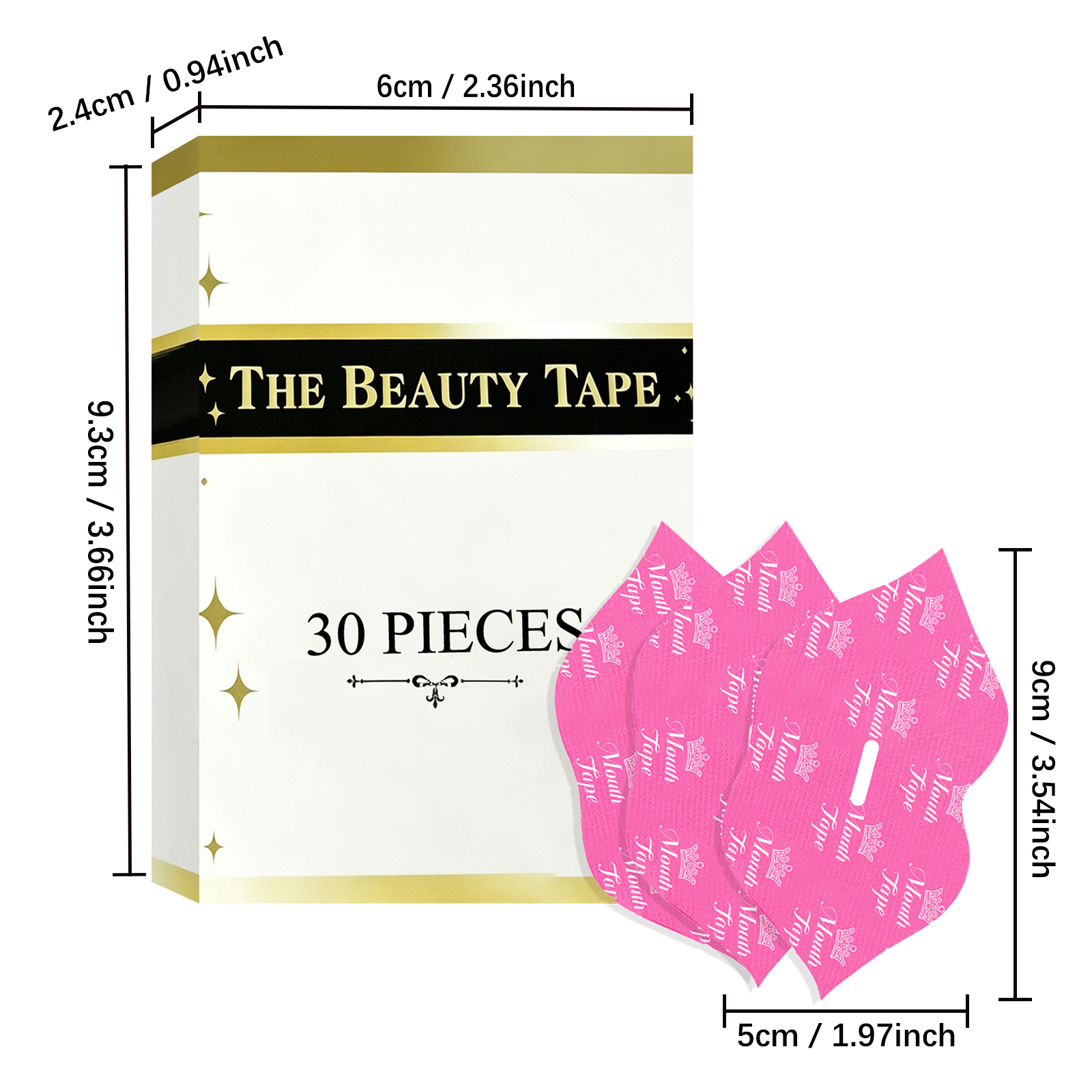 Pink Moisturizing Lip Patch Lavender Plant Extract Soft Fit Lip Skin Home Night Lip Care