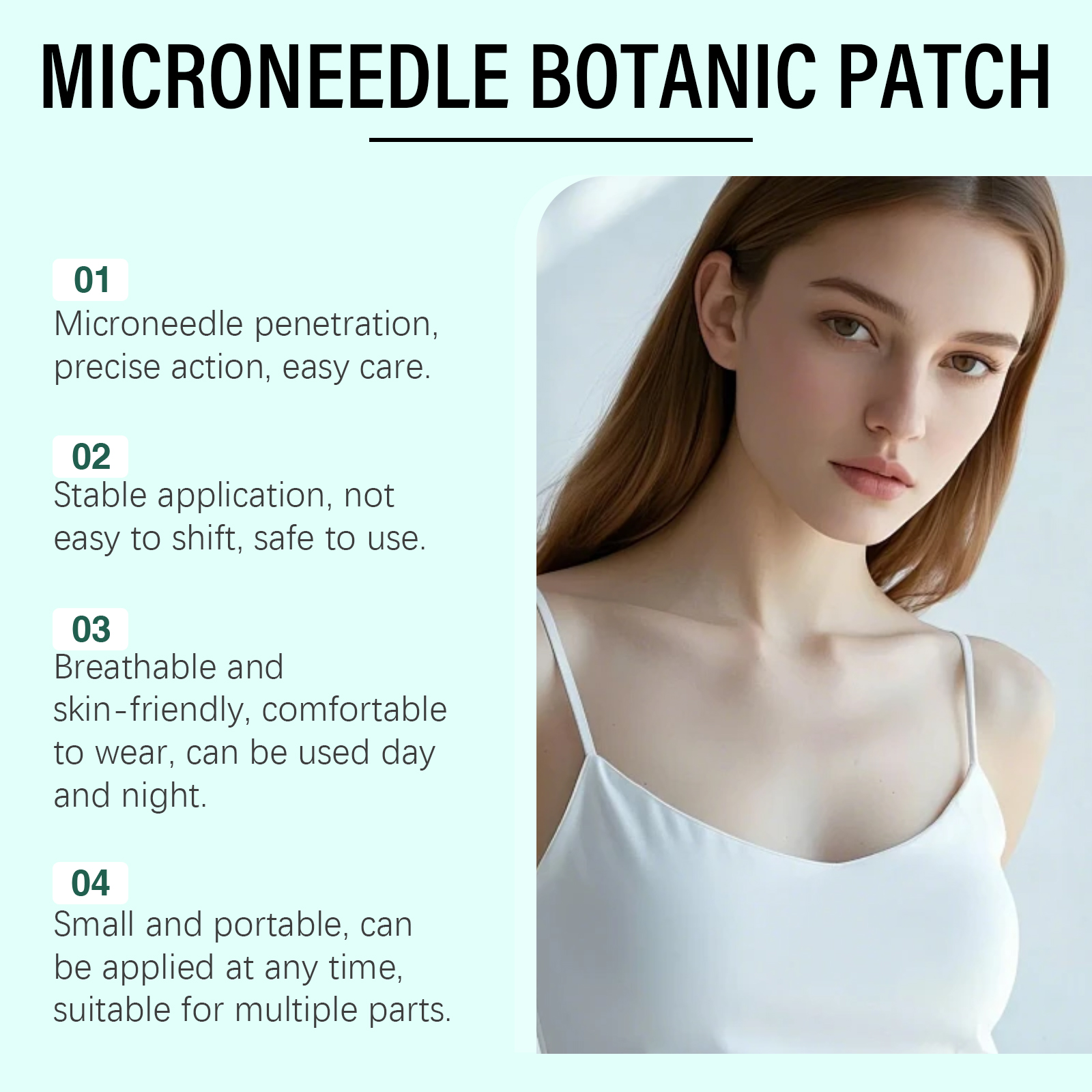 Skin Care Patches Gentle Skin Friendly Comfortable Smooth Local Body Skin Daily Care
