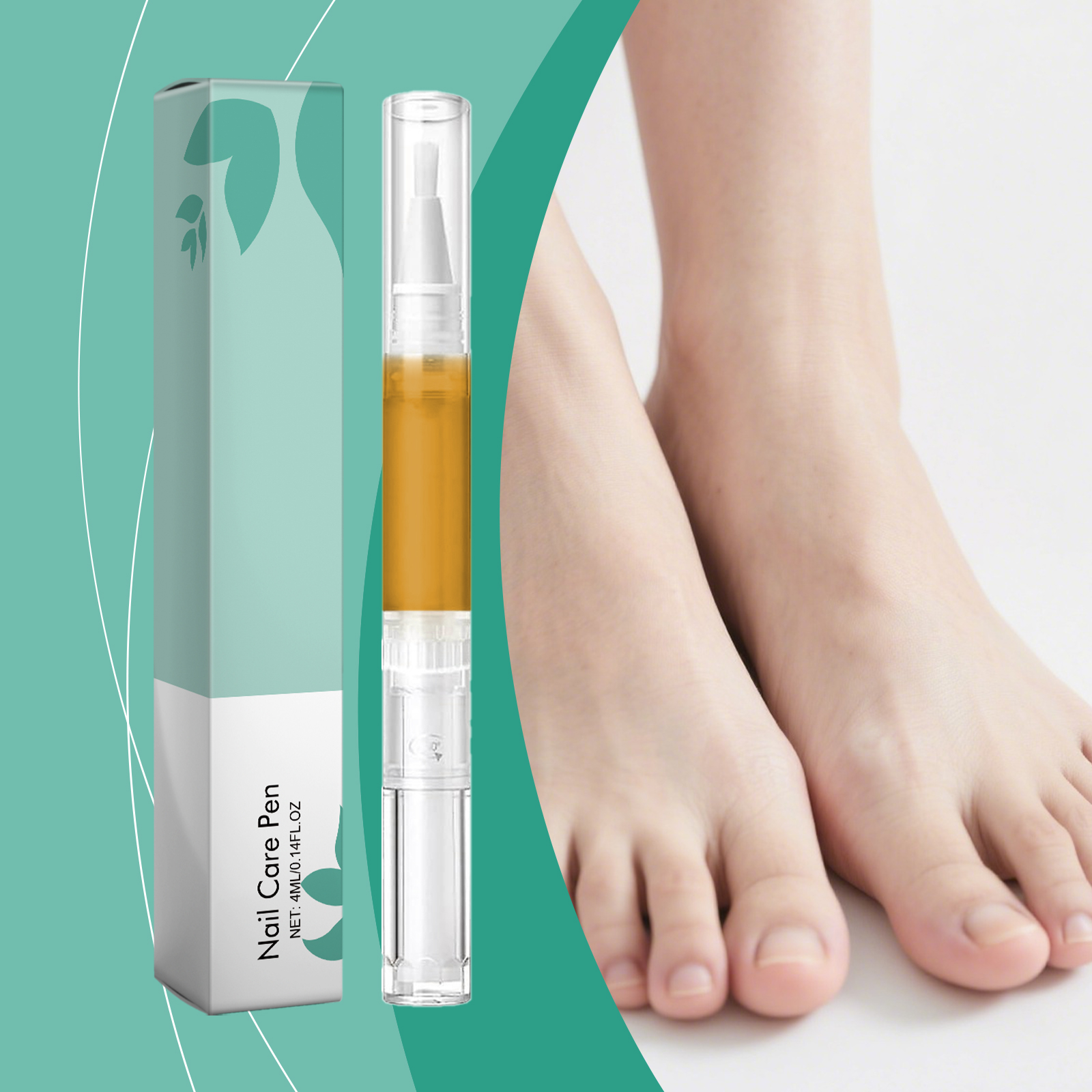 Nail Care Pen Daily Cleaning Nail Glossy Surface Mild Moisturizing Hand Foot Nail Softening Care Pen