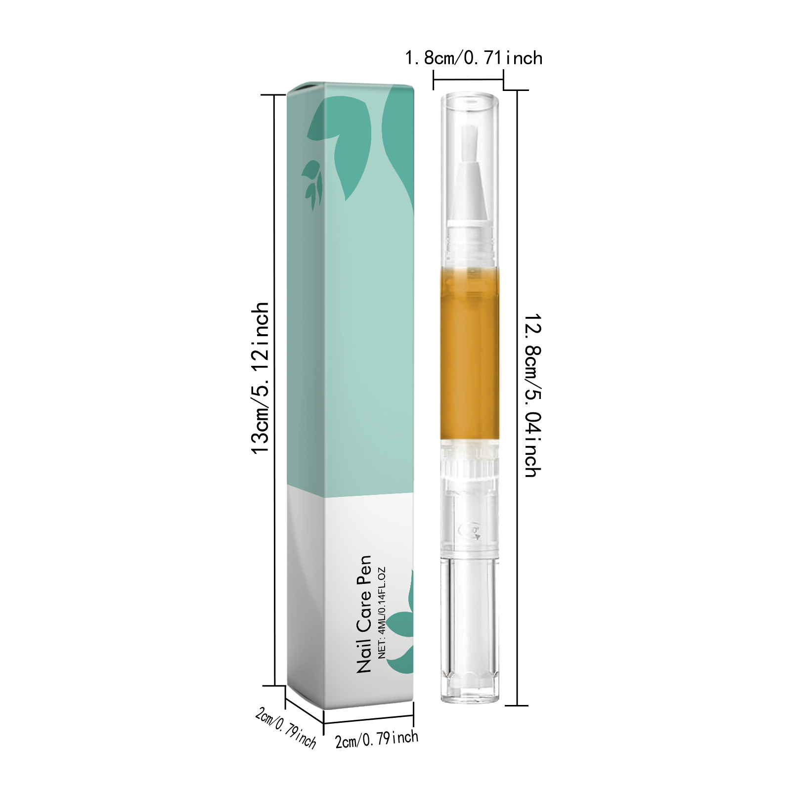 Nail Care Pen Daily Cleaning Nail Glossy Surface Mild Moisturizing Hand Foot Nail Softening Care Pen