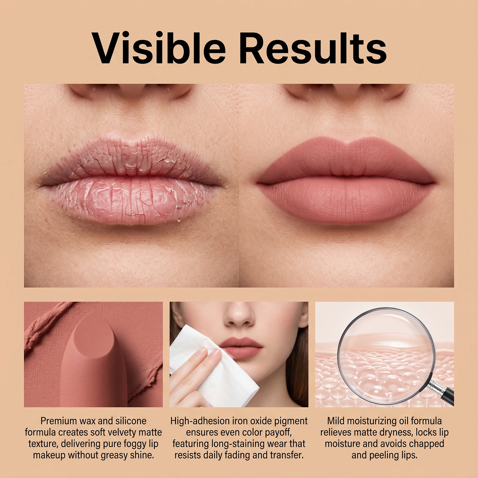 Matte Longlast Lip Liner Pink Daily Lip Makeup Natural Outline Easy Color Pen
