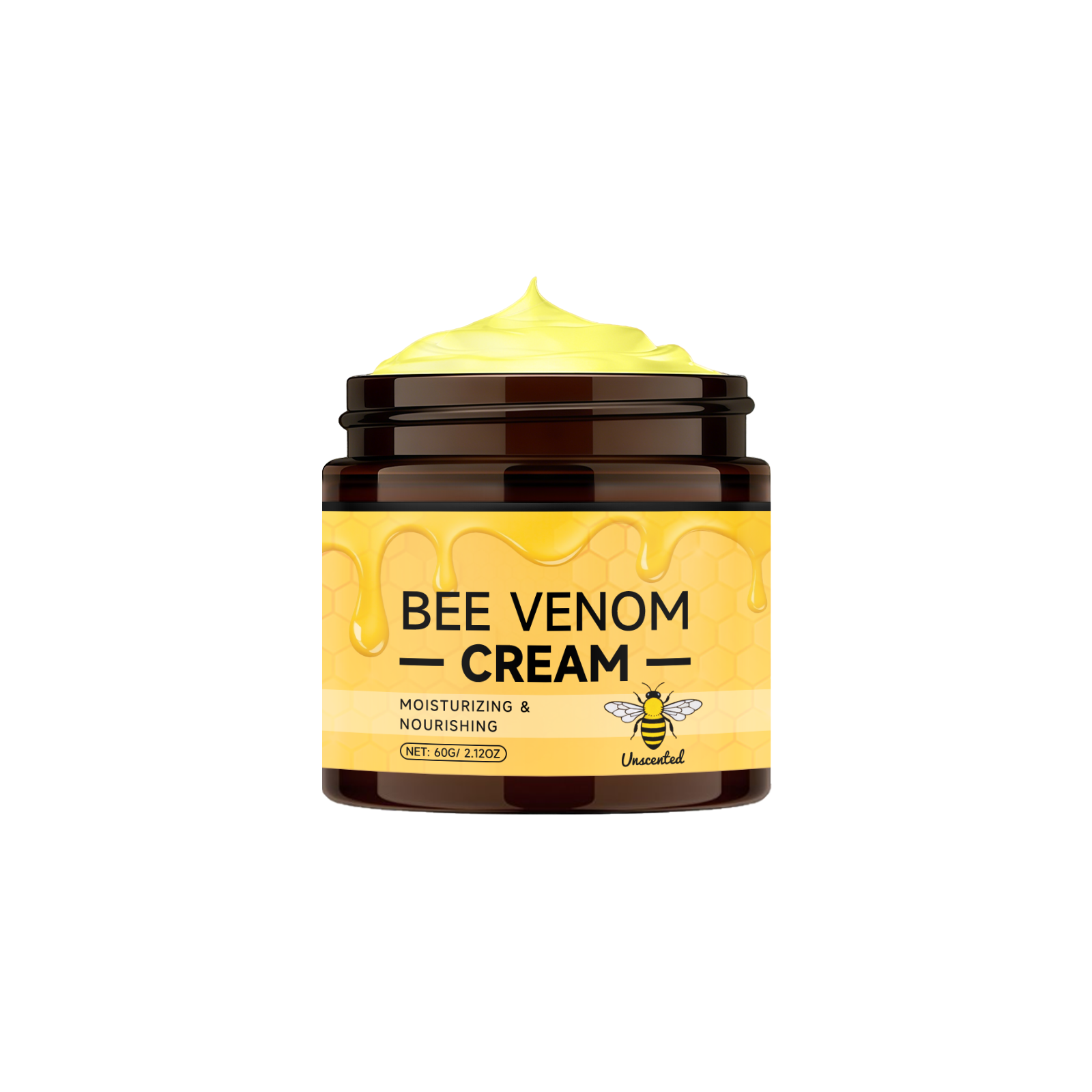 Bee Venom Care Facial Cream Moisturizing Hydrating Gentle Nourishing Light Texture Quick Absorption Daily Skincare