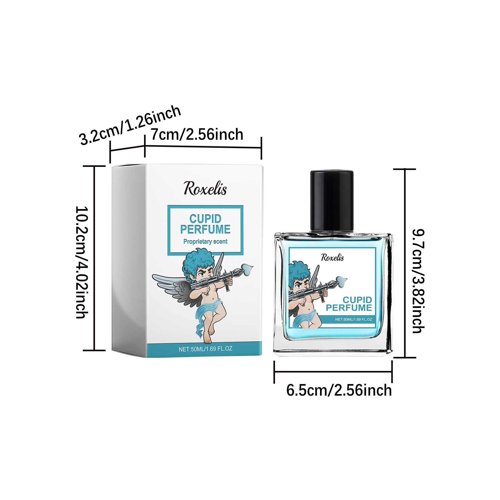 Cupid Cologne Perfume Spray Mild Elegant Portable Longlasting For Couple Dating Atmosphere Fragrance