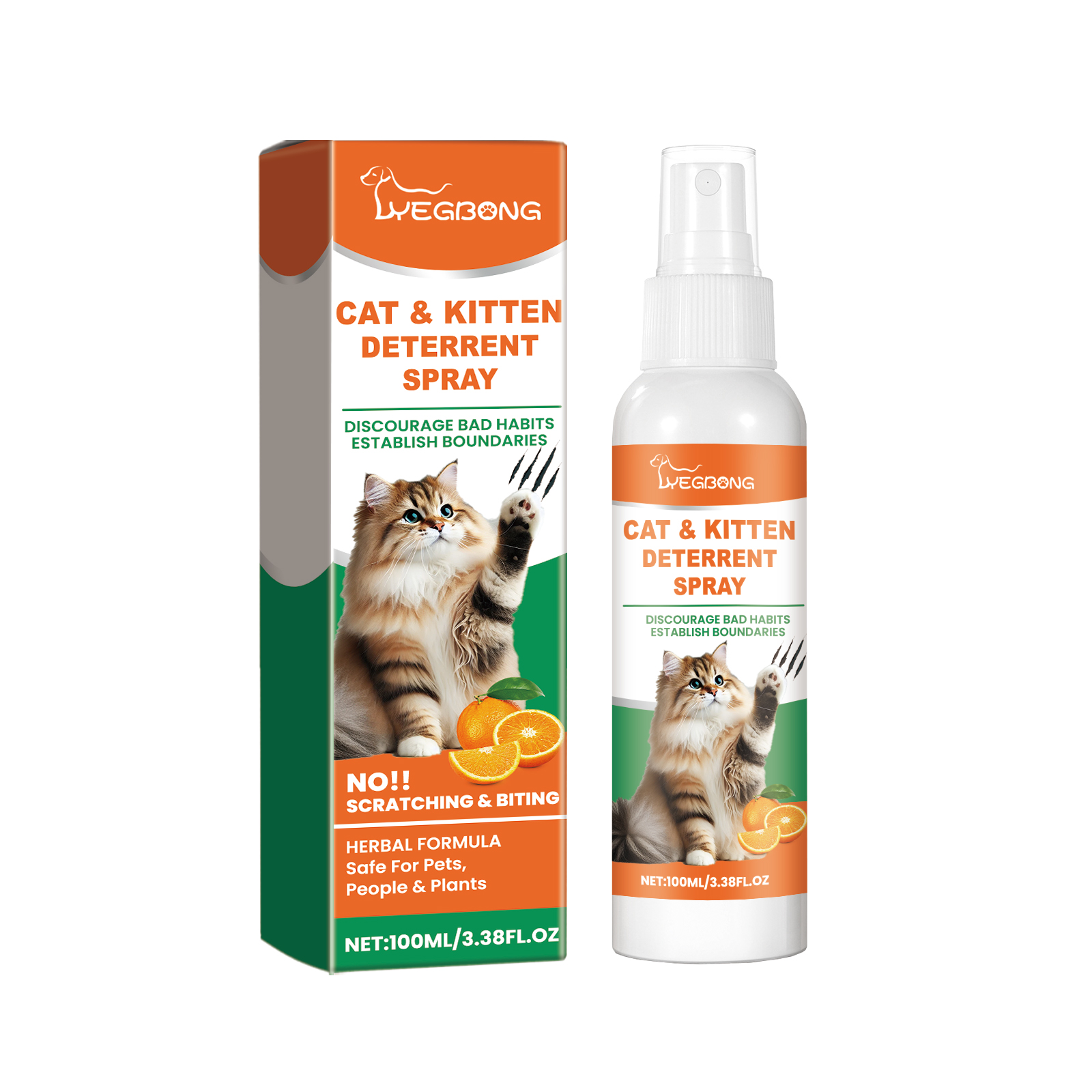 Cat Care Spray Mild Ingredients Reduce Cat Scratching Prevent Chewing Household Protection Spray
