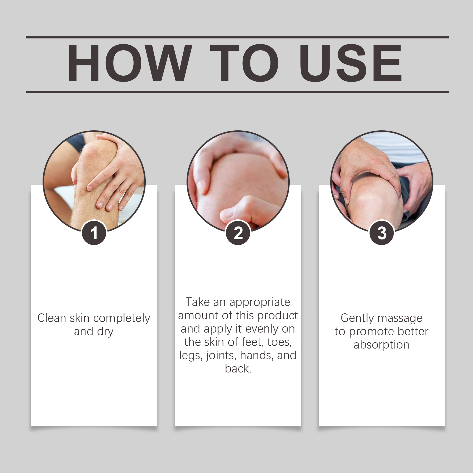 Joint Care Cream Moisturizing Comfortable Elbow Ankle Care Body Joint Massage Coating Cream