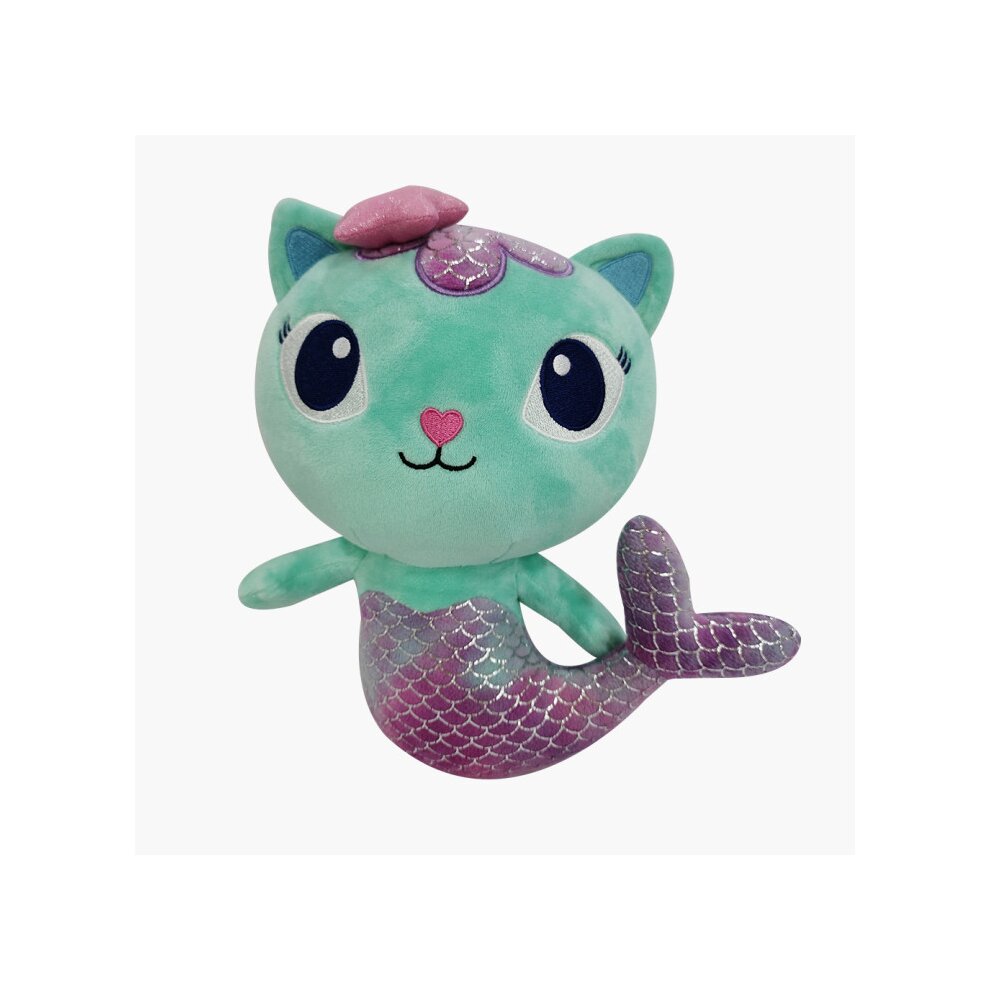 Gabbys Dollhouse Plush Toy Mermaid Cat Doll 25cm