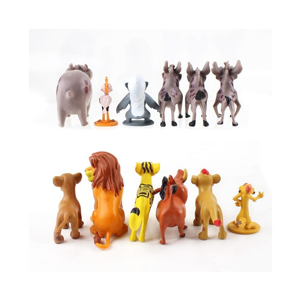 12pcs Cartoon The Lion Guard PVC Action Figures Bunga Beshte Fuli Ono The Lion Nala Timo