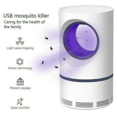 Photocatalytic Mosquito Killer Lamp USB Portable Insect Killer Trap Bug Light