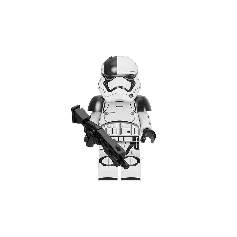 (White Black) Bricks Figures Stormtrooper Darth Vader Star Wars Minifigures Buliding Blo