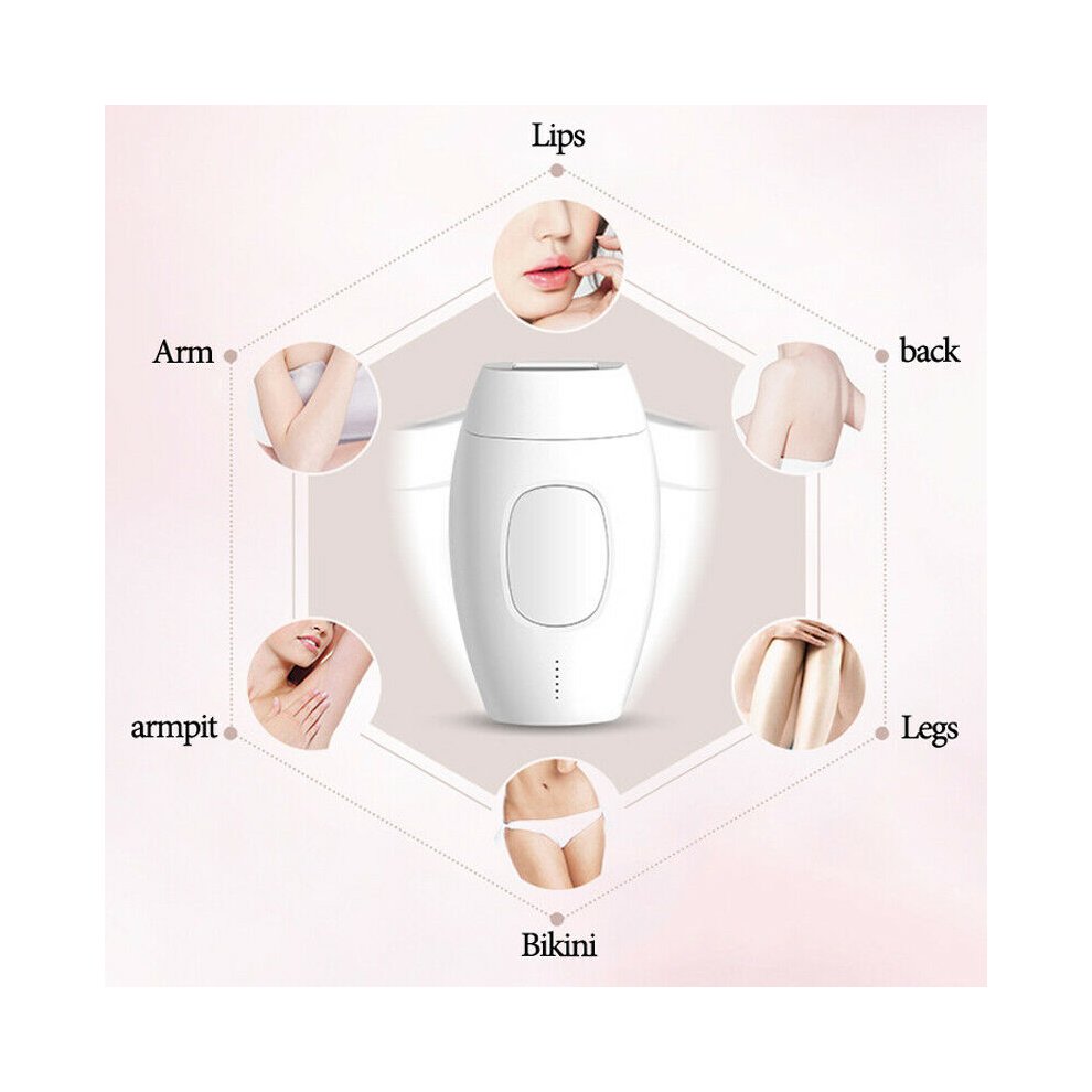 (Pink) Women's Laser IPL Permanent Hair Removal Device