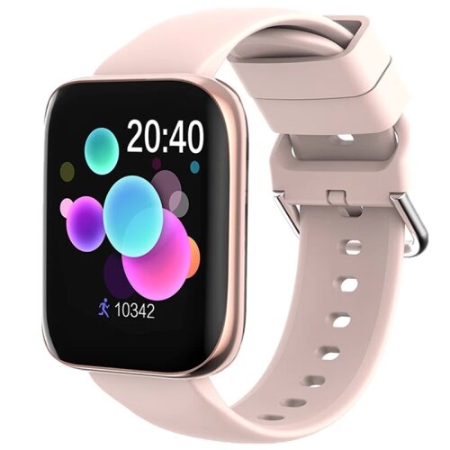 Women Smartwatch Full Touch Screen Support Bluetooth Call Music Smart Watches(Pink)