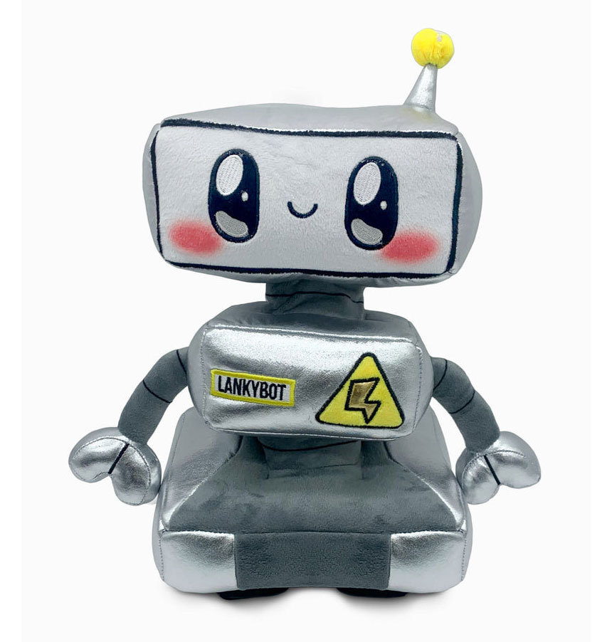(Robot 35cm) Lankybox Plush Toys Mechanical Toy Thicc Shark Boxy Robots Dolls Cyborg Plush Toys, Cute Detachable Stuffed Figure, Soft Stuffed Pillow Gifts for Fans