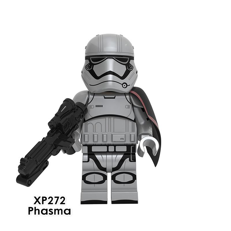 Star Wars Minifigures Fits Lego 8 Pieces Children Assemble Building Blocks Toy Collectibles Movie Characters Action Figures with Weapons Kids Fans Boys Teens Toy as DIY Christmas Advent Calendar Supplies
