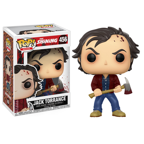 Action Figure Toys Funko POP Movies The Shining Jack Torrance Vinyl Figure Horror Collectible Vinyl Figure Doll Model Ornaments Children Toy Birthday Gift Desktop Decoration Multicolor