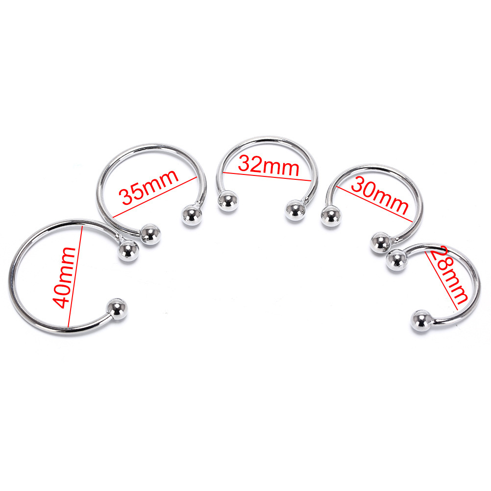 (30mm) Metal Cock Ring Delay Ring Glans Dick Ring Stainless Steel Sex Toy For Men Penis Longer Harder Stronger Erection