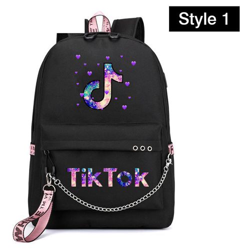 (Heart Theme) TikTok Backpack | School Rucksack