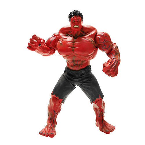 Marvel Avengers Hulk Action Figure Titan Hero Series Model Toy 10 Inches Red