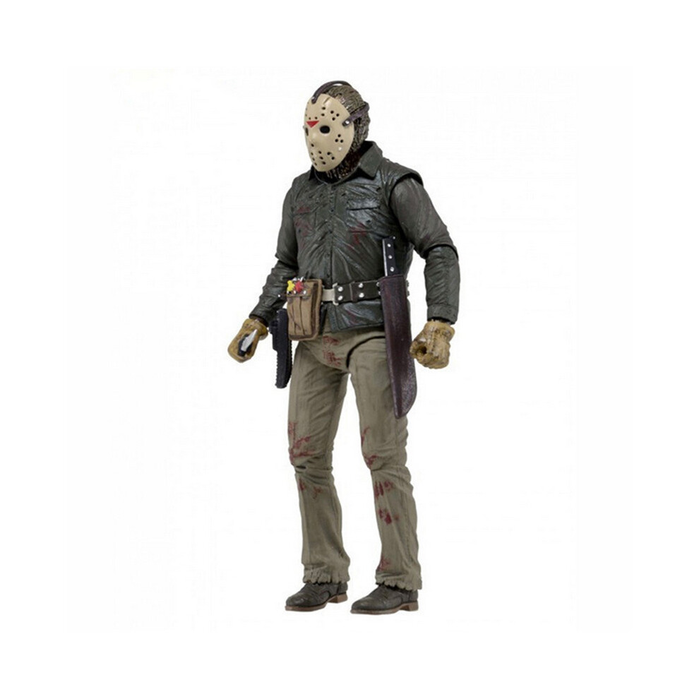 Neca Horror Friday The 13th Part VI Jason Lives 7 Action Figure Model Toy Gift