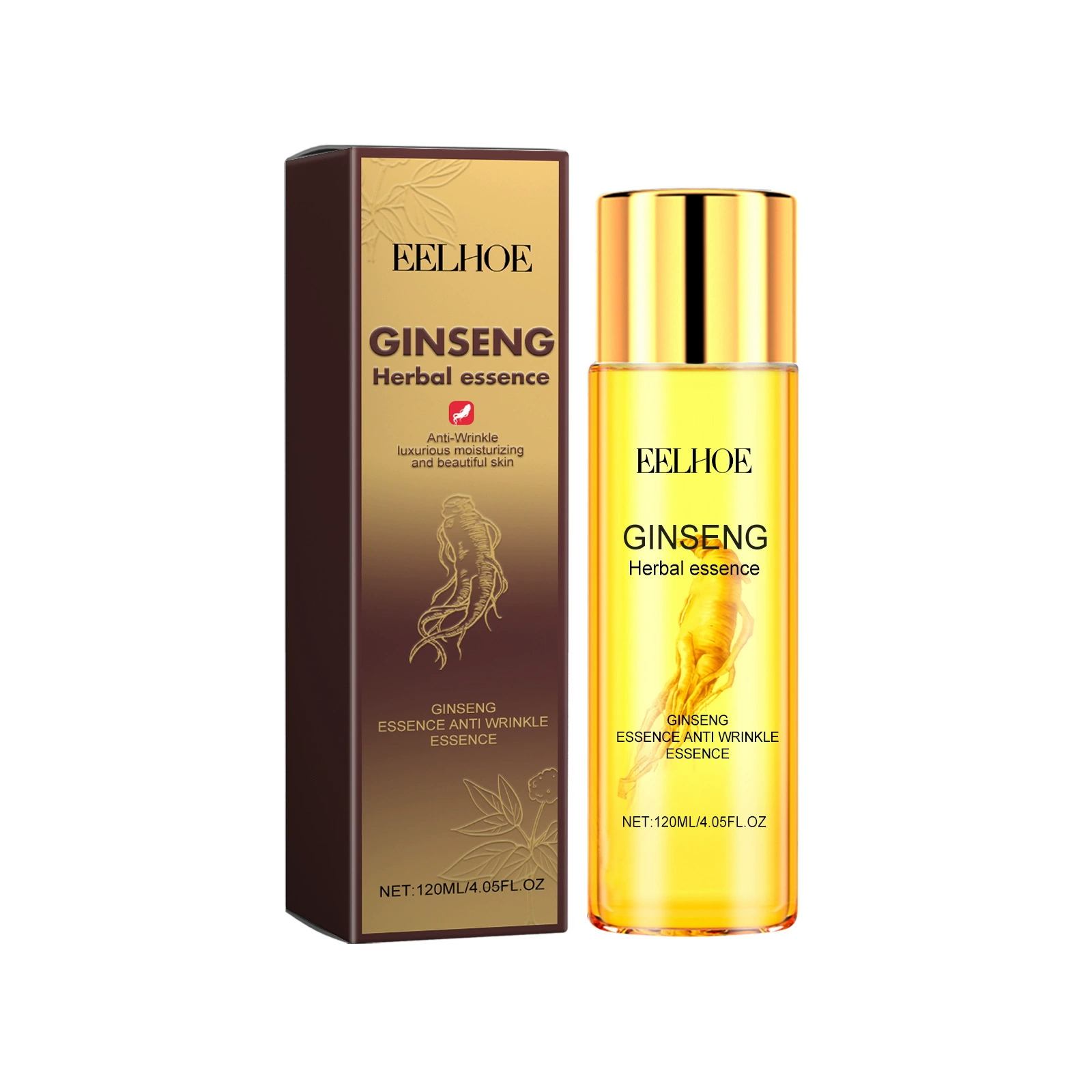 Ginseng Facial Toner Deep Hydration Moisturizing Facial Serum for Skin Care