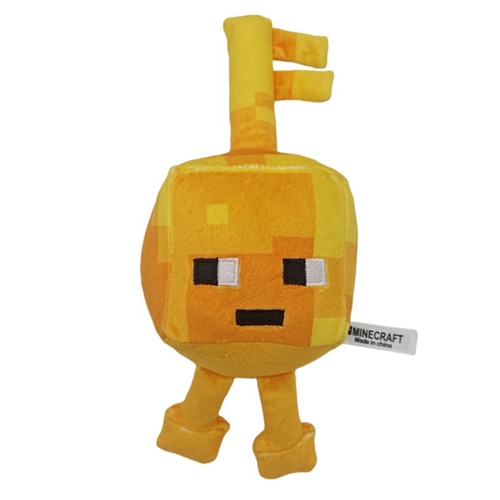 (Yellow) Minecraft Plush Toy Game KEY GOLEM Plush Stuffed Toys Home Decoration Gifts for Children