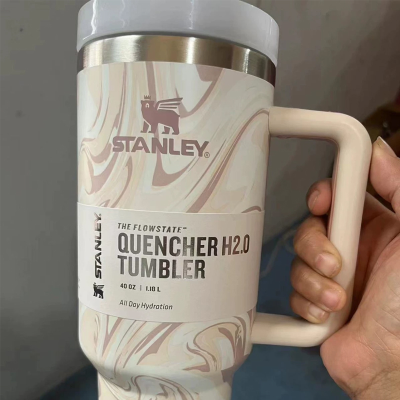 40oz For Stanley Tumbler Cup Insulated Water Bottle Tumbler