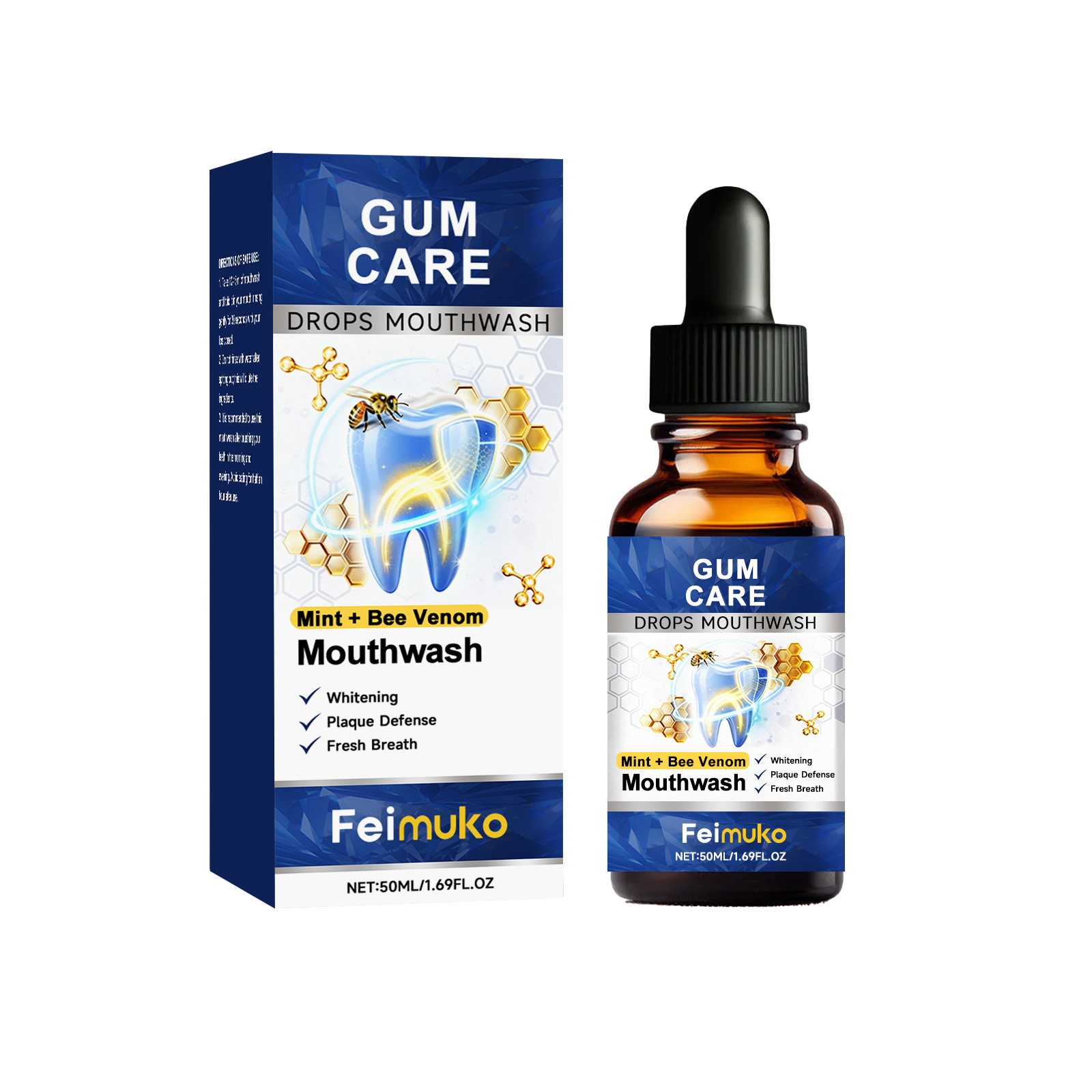 50ML Damaged Gum RepairCare Gel Serum Relieve Sore Gums Allergy Deep Cleaning Teeth Stains Tartar Serum Dental Caries Toothpaste