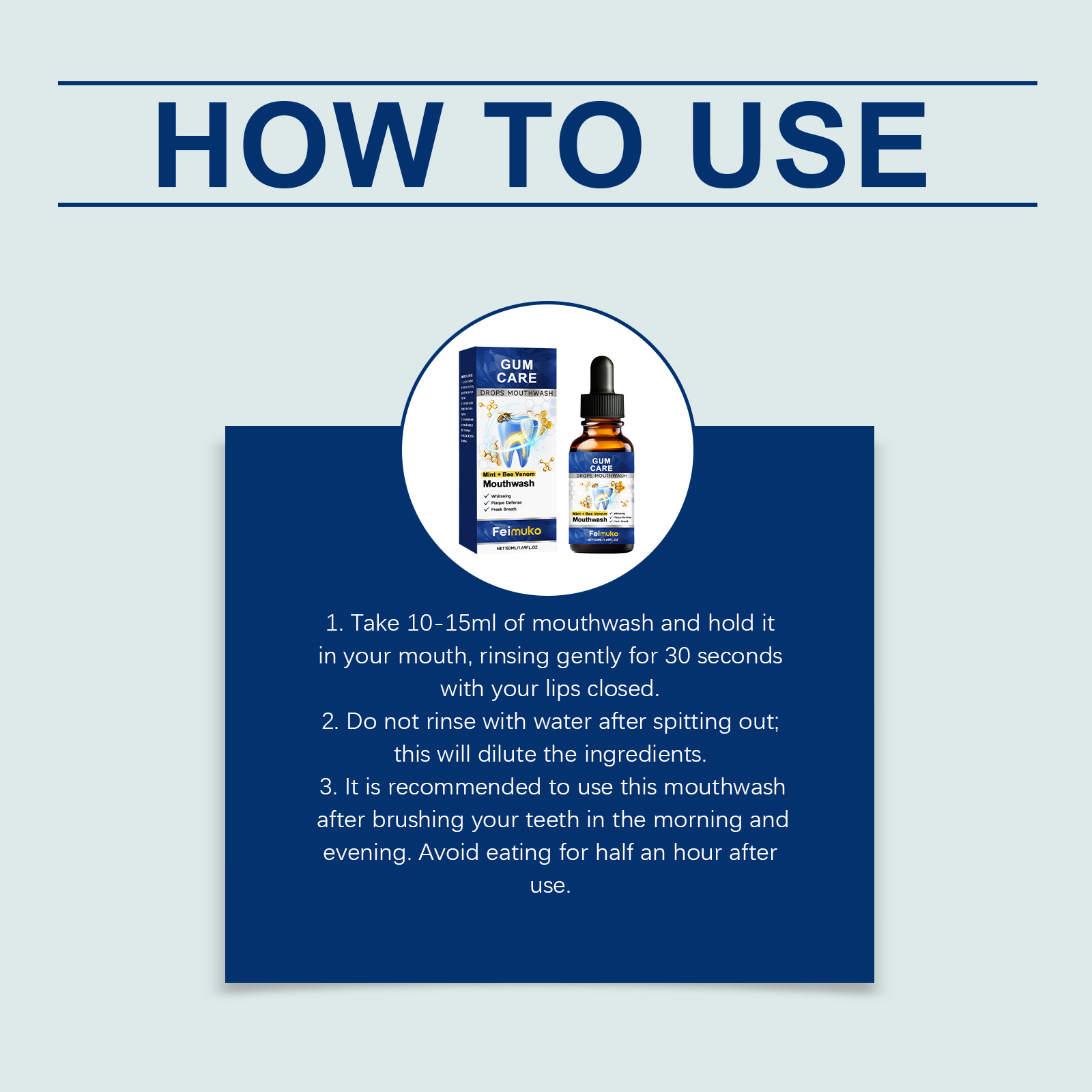 50ML Damaged Gum RepairCare Gel Serum Relieve Sore Gums Allergy Deep Cleaning Teeth Stains Tartar Serum Dental Caries Toothpaste