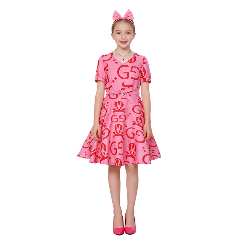 (140CM) Kids Judy Hopps Dress Costume Zootopia Cosplay Outfit for Girls Halloween Party Roleplay