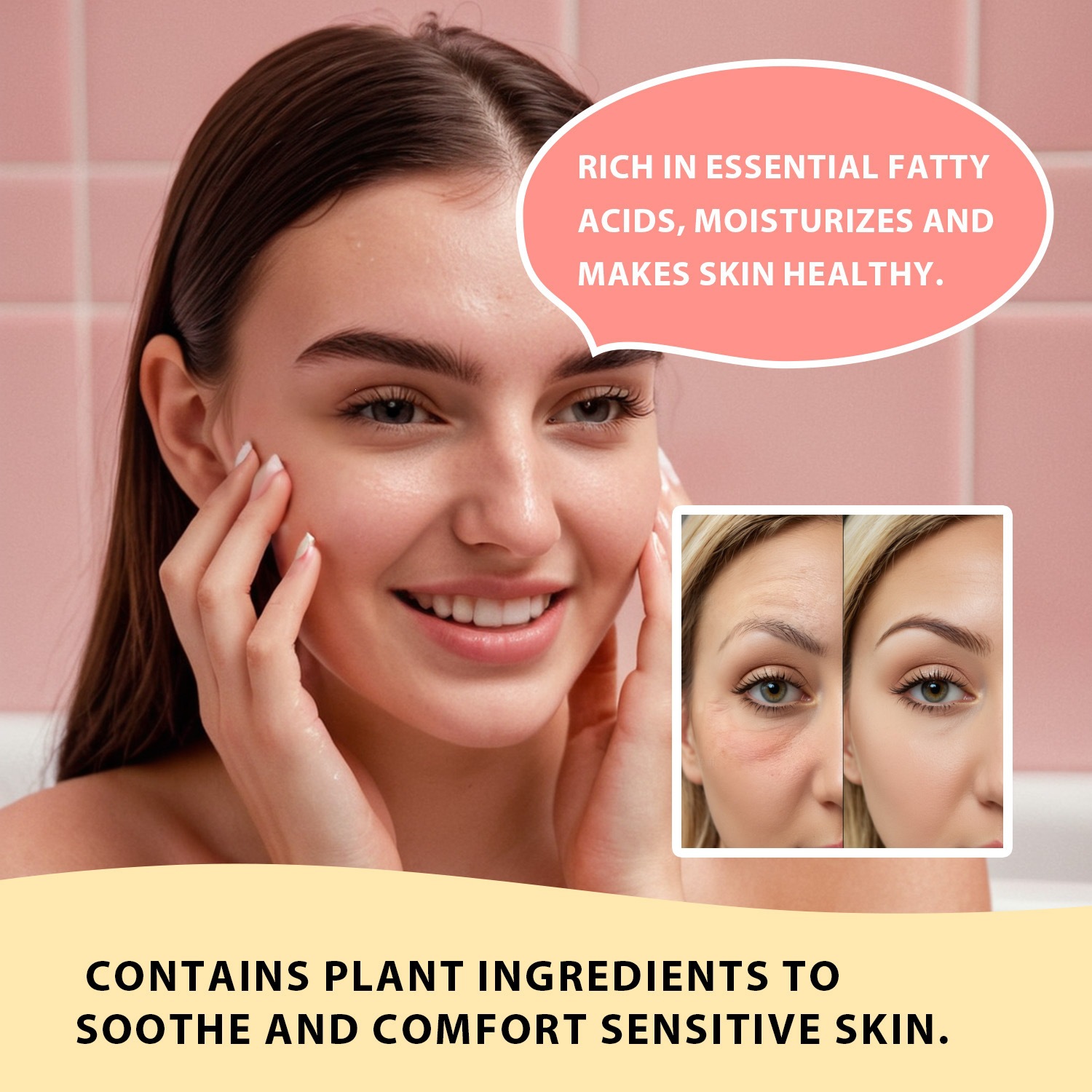 Honey Face Balm Moisturising Nourishing Soothing Skin Care for Daily Use Natural 60g