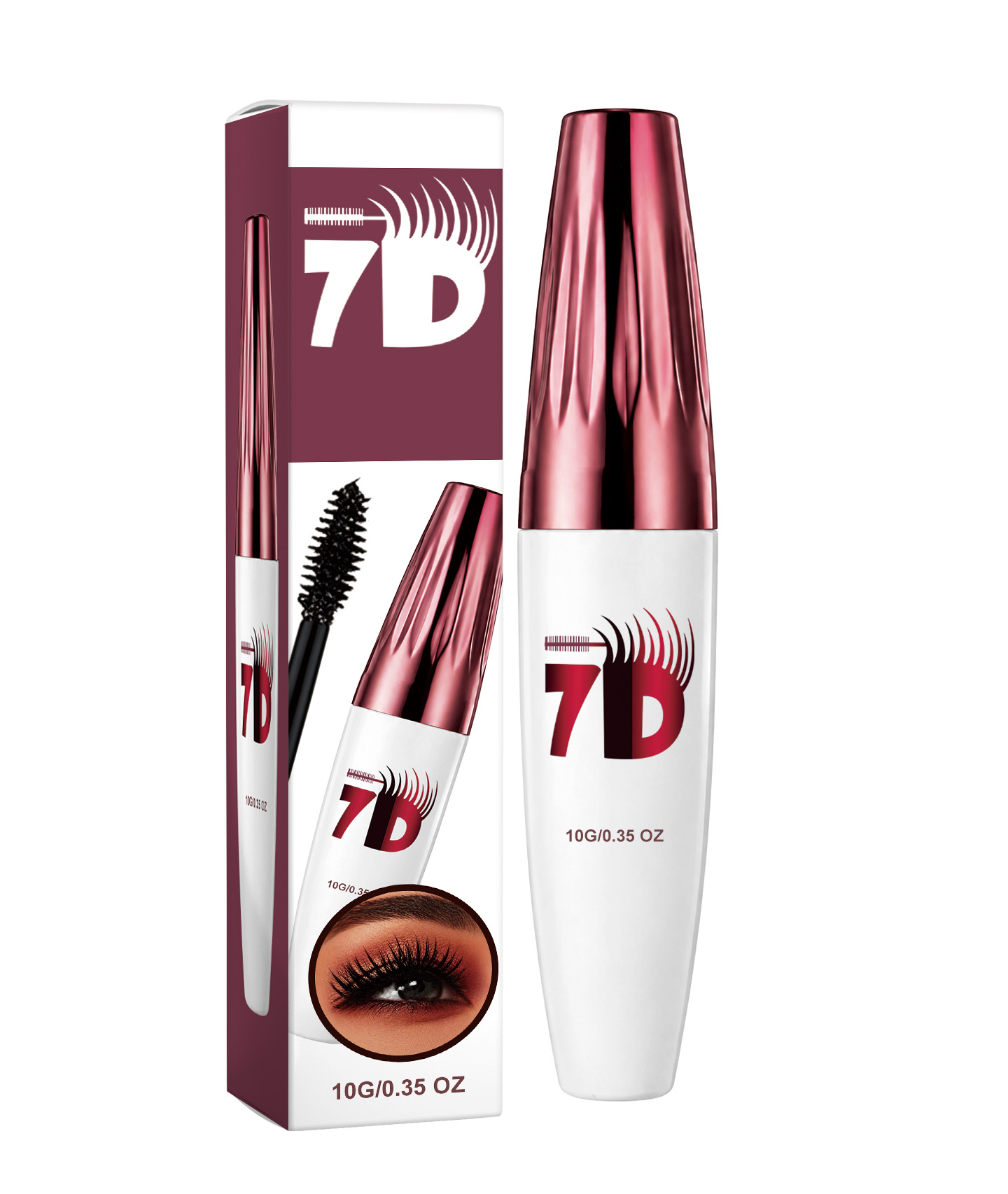 Curling Stereoscopic Mascara Black Longlasting Natural Modify Eyelash Curve Delicate Smooth AntiSmudge Fine Soft Gentle Daily Cosmetic
