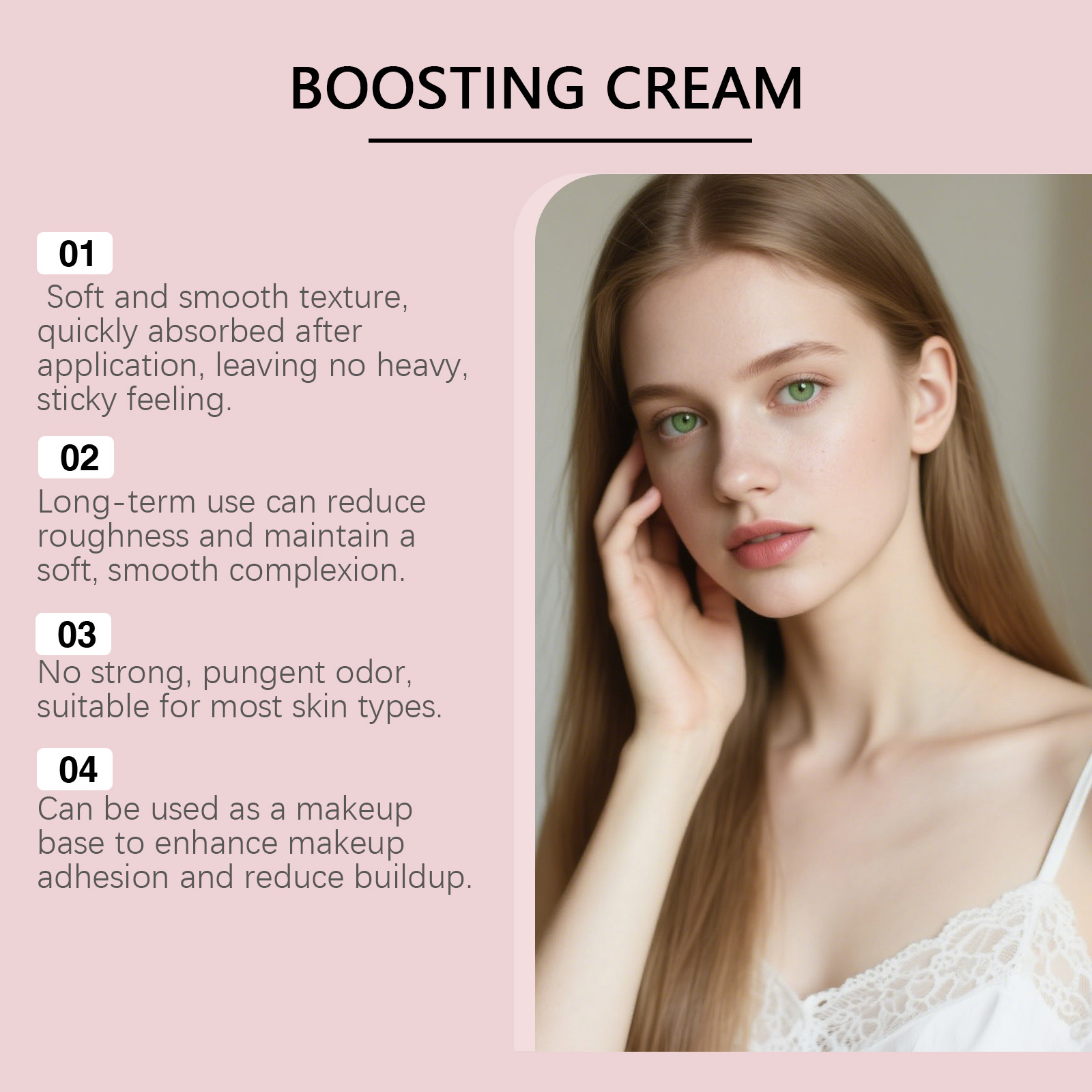 Facial Moisturizing Cream Light Soft Silky Hydrating Elastic Smooth Bright Clear Portable Skin Care Lotion