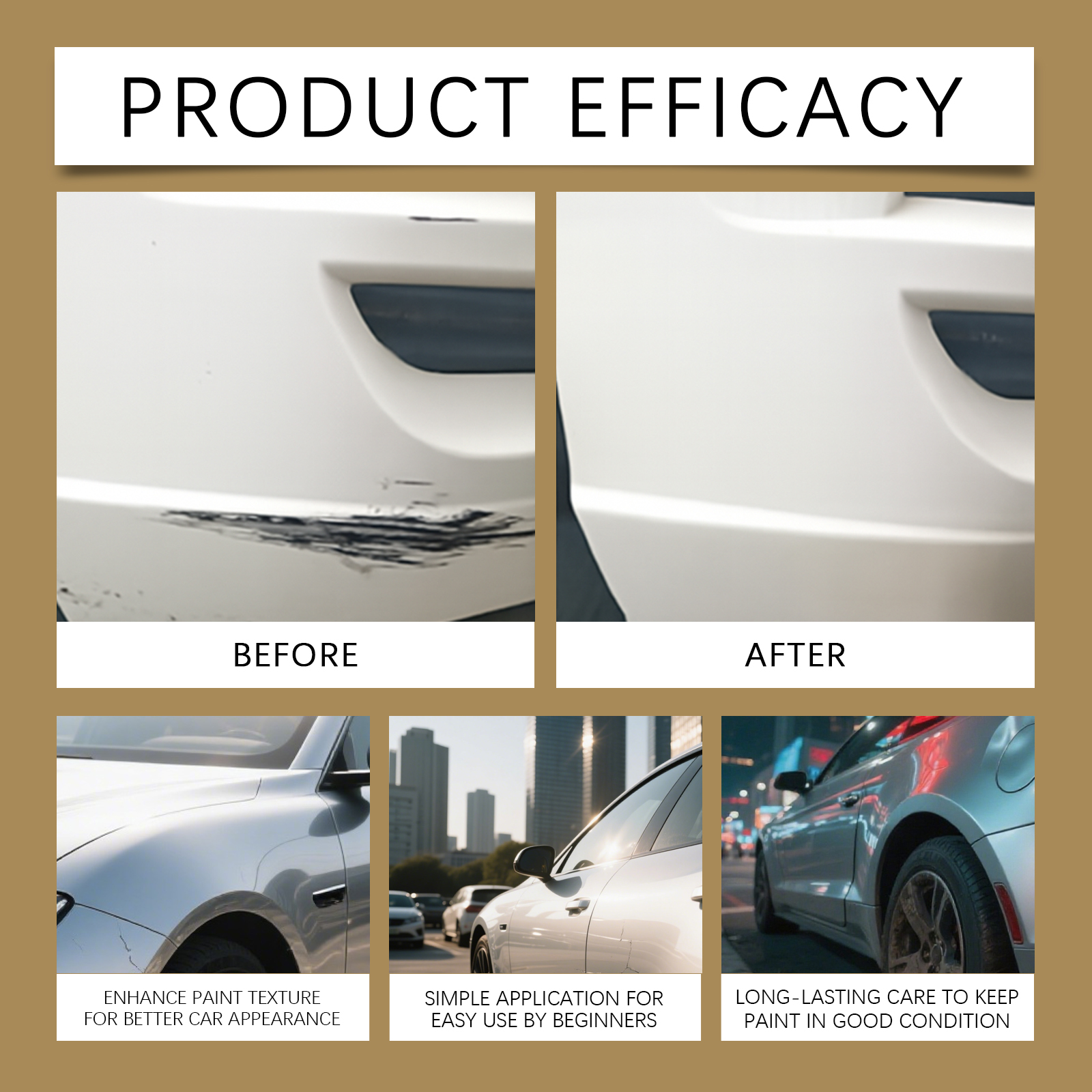 Car Crystal Essence Fluid Clean Refresh Remove Grime Gloss Easy Care Auto Inner Outer Daily Upkeep