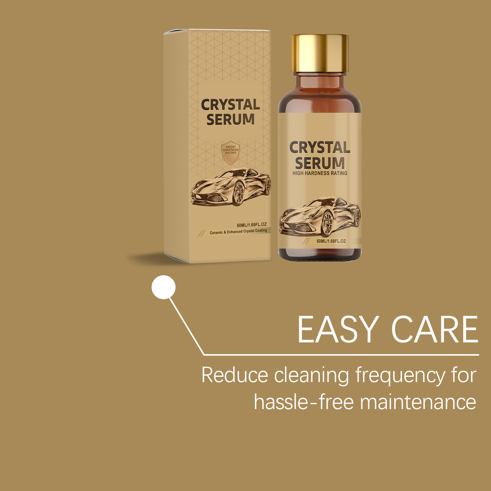 Car Crystal Essence Fluid Clean Refresh Remove Grime Gloss Easy Care Auto Inner Outer Daily Upkeep